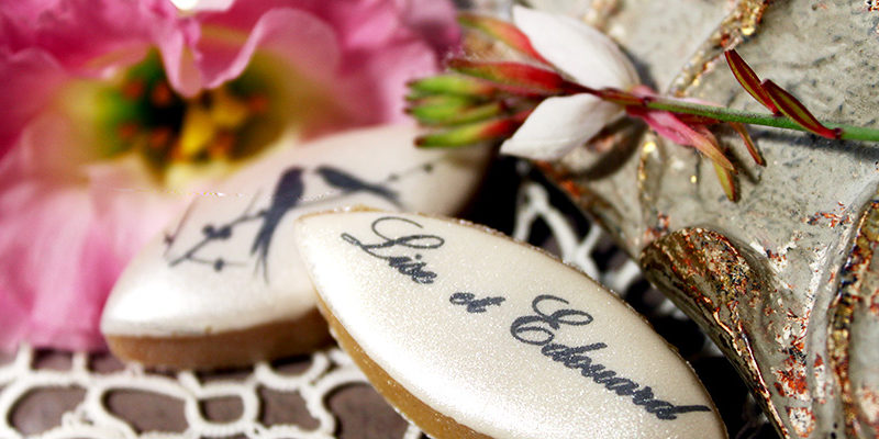 Declarations Gourmande Calissons nacres Mariage Declarations Gourmande Calissons nacres Mariage