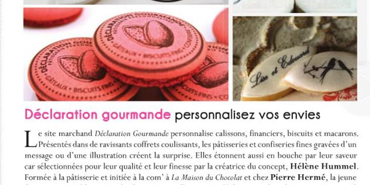 La Presse En Parle Déclaration Gourmande Biscuits Personnalisés