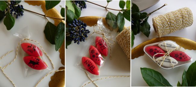 coffret cadeau fin d'année calisson aix en provence personnalisé