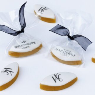 Calissons personnalisés cadeau de bienvenue hotel